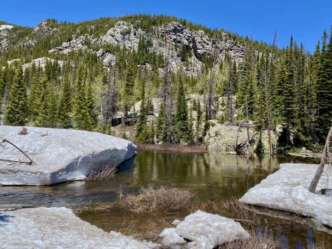 View of Tyndall Creek