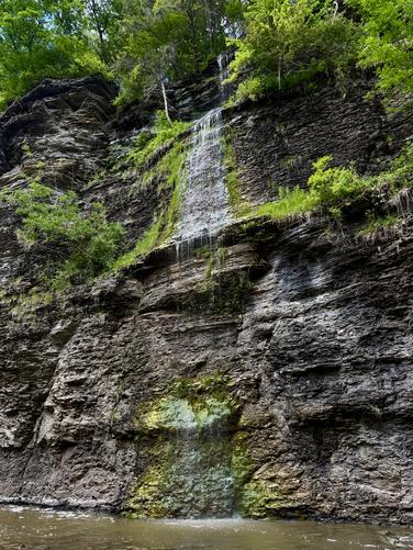 Secondary waterfall
