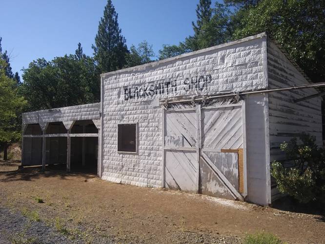 Gold mining ghost town - blacksmith shop