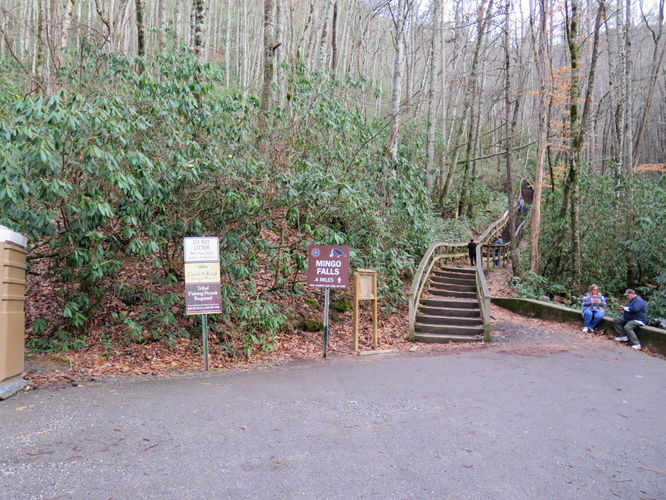 Picture 3 of Mingo Falls Hike 011417