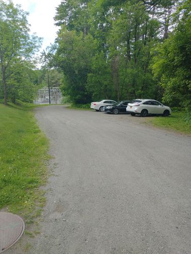 Small Parking area off of Main Street