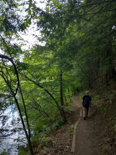 Trail along the Connecticut River