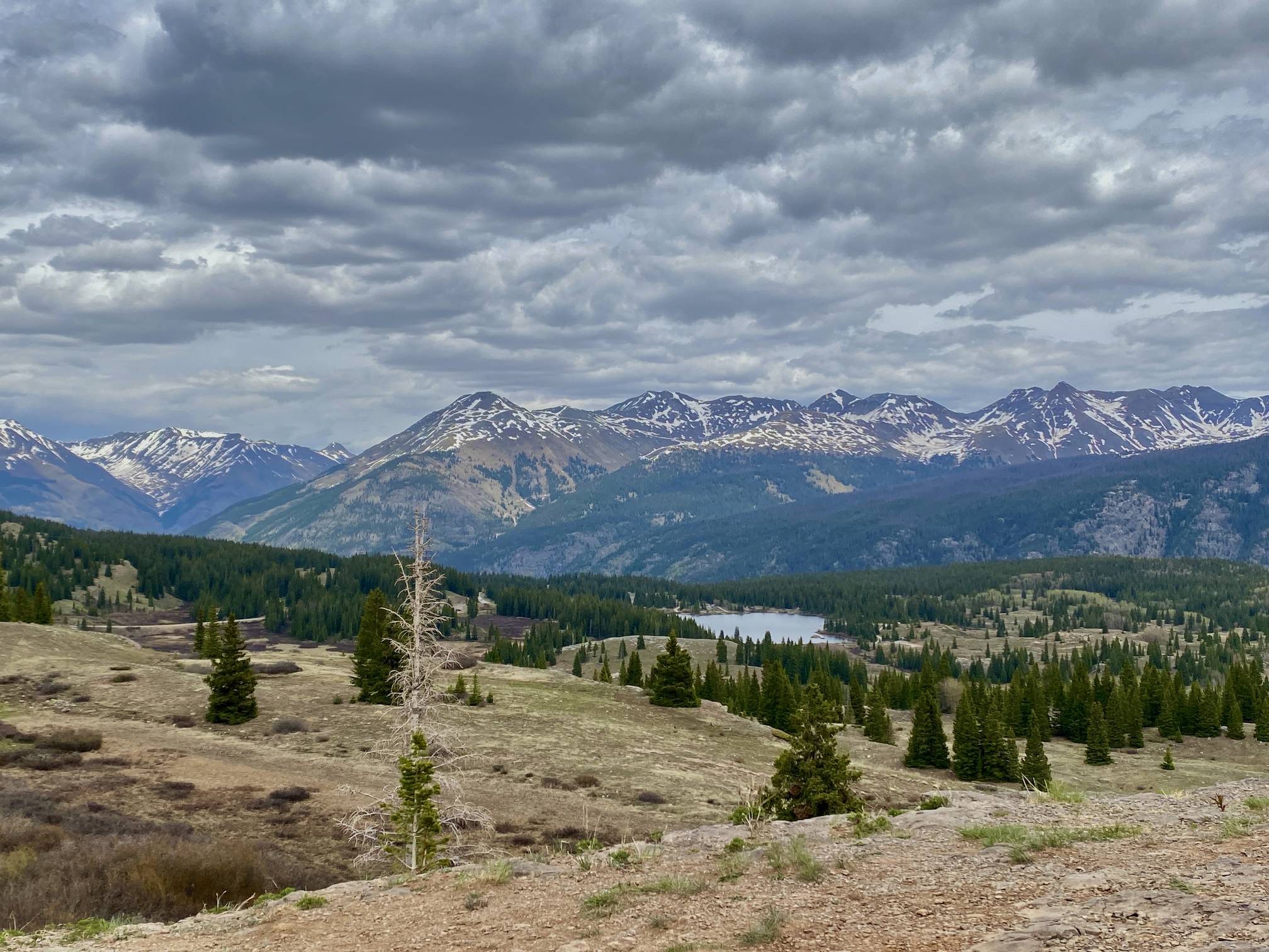View from the Molas Pass Overlook - Explore Colorado's Million Dollar Highway on MyHikes.org
