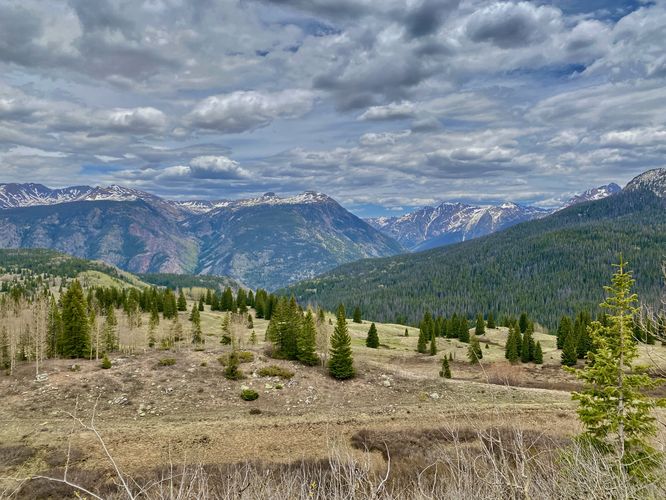 Eastward view from Molas Pass Overlook
