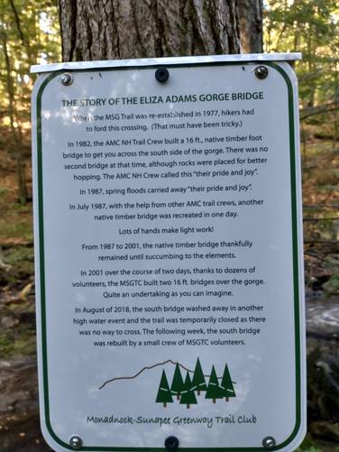 A little history along the trail