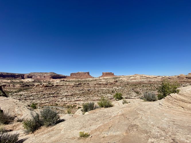 View of Monitor and Merrimac buttes