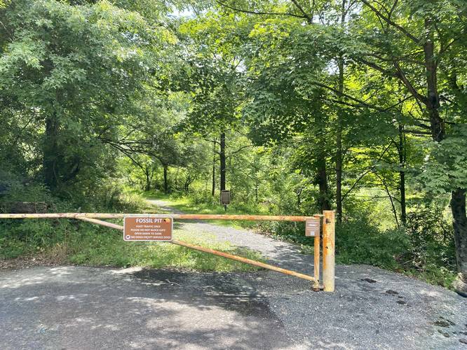 Montour Preserve Fossil Pit trailhead