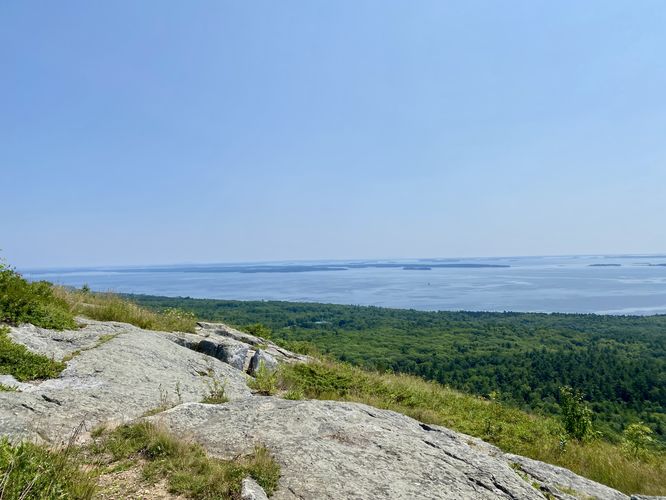View of the Atlantic Ocean from Mt. Battie