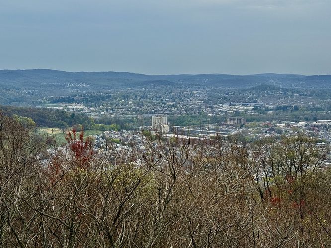View of Reading, PA from the Mount Penn Pagoda