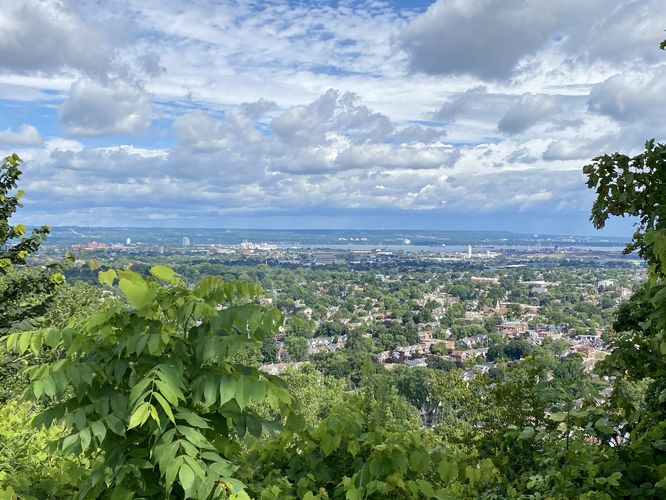 View of Hamilton, Ontario from Mountain Brow Lookout
