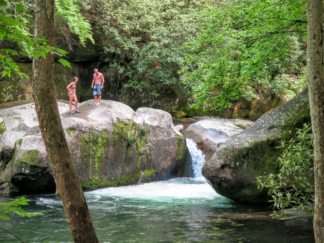 Picture 10 of Mt Cammerer and Big Creek Hike 052816