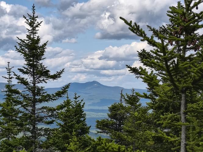View of Mount Chocorua from the summit of Mount Israel 