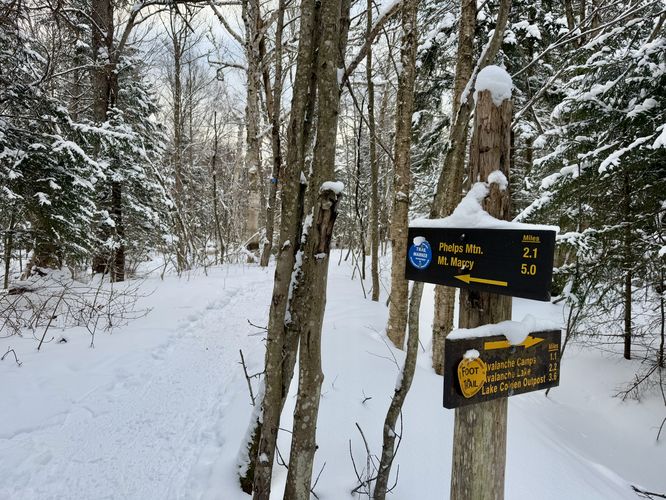 Follow signs to Mt Marcy