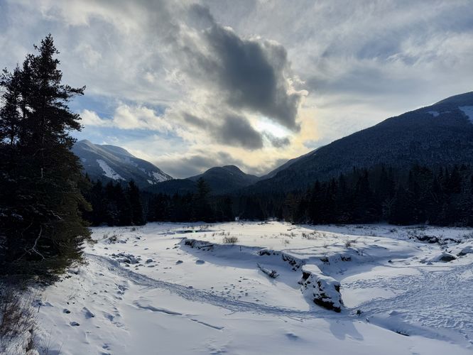View from Marcy Dam (south)