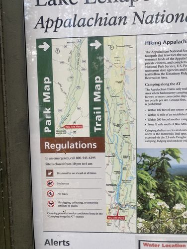 Appalchian Trail rules and regulations