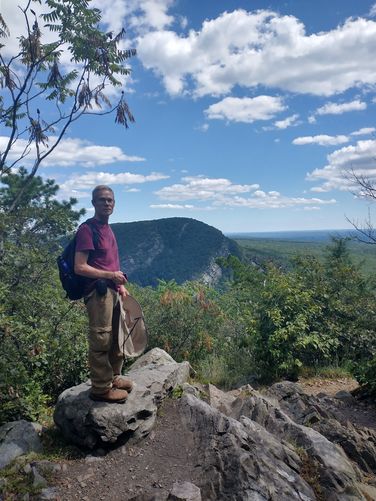 View of Mt Tammany from Mt. Minsi