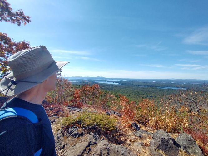 Fall foliage beginning to pop.