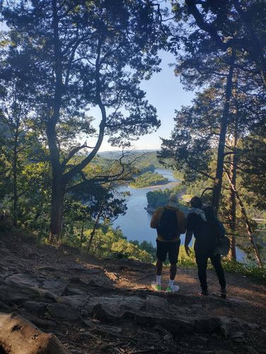 The view at the first lookout