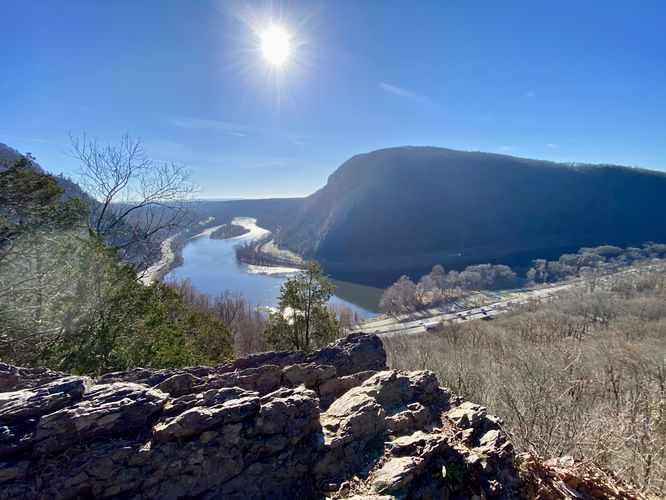 View of Mt. Minsi and the Delaware River
