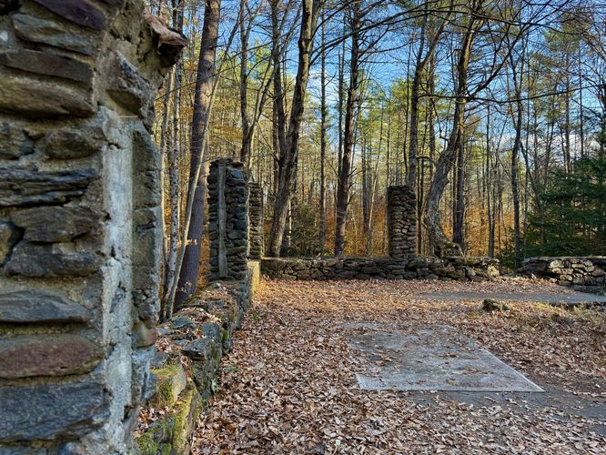 Inside the remnants of Madame Sherri's castle