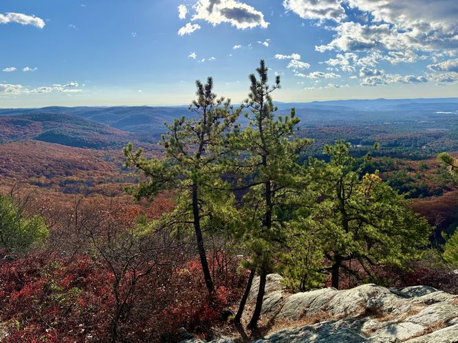 Southeast view from Mine Ledge Overlook