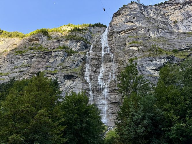 Murrenbach Falls (417m tall)