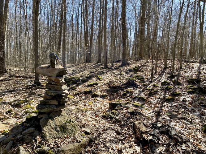 Rock cairn