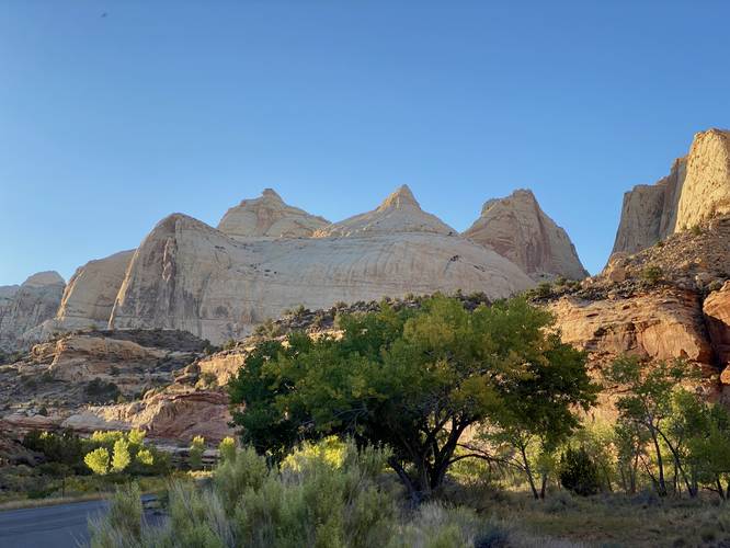 Navajo Dome Viewpoint at Capitol Reef National Park