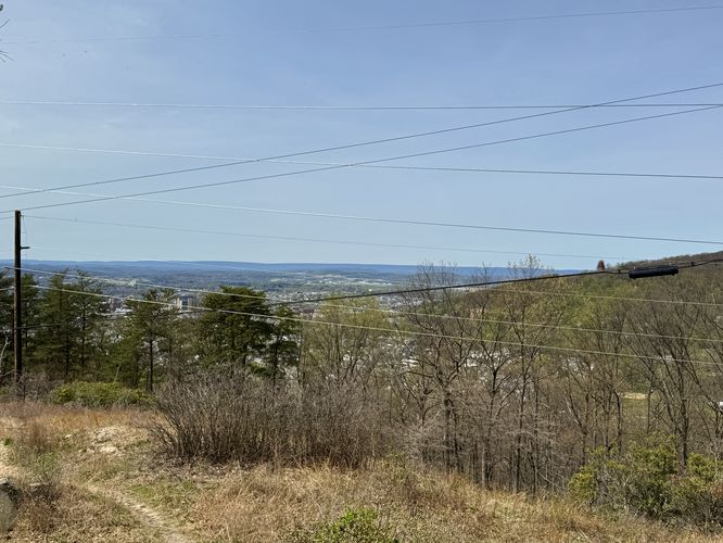 Obstructed views of Mount Penn and the Mount Penn Pagoda