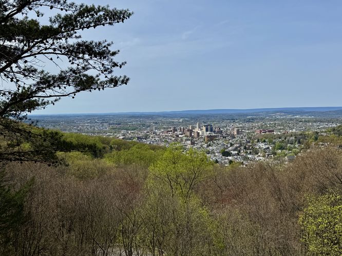 View of downtown Reading, PA