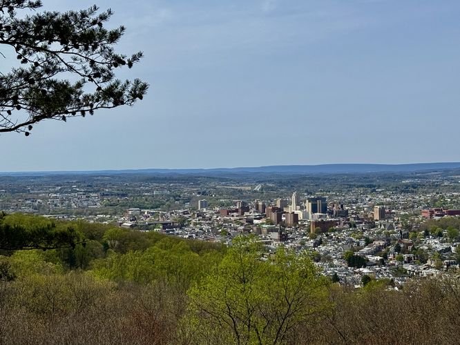 View of downtown Reading, PA