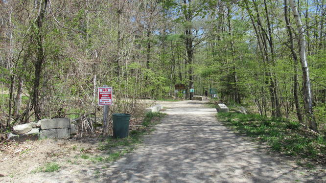 Entrance to trail