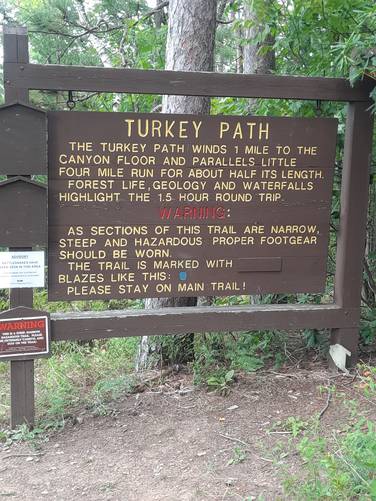 Turkey Path - Newly opened trail album