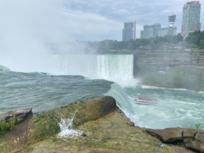 Top of Horseshoe Falls (Terrapin Point)
