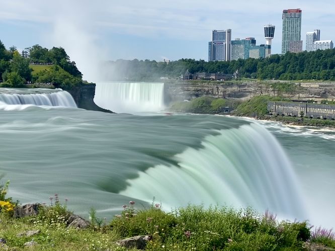 American Falls from Prospect Point (long exposure)
