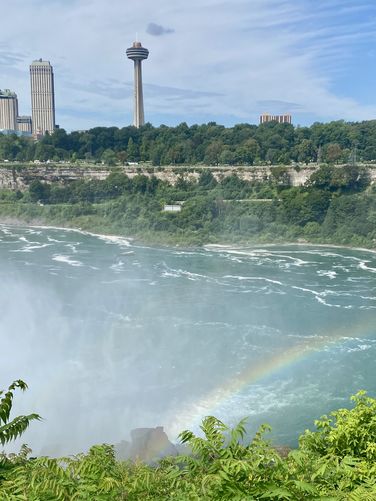 Rainbow in Niagara Gorge