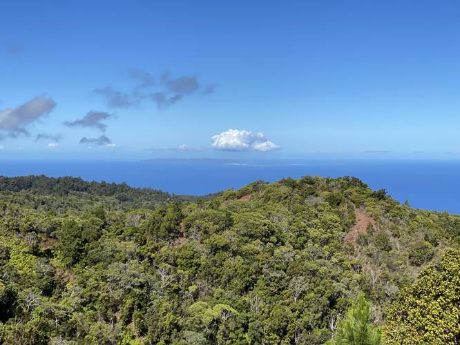 View of Ni'ihau and the Lehau Crater