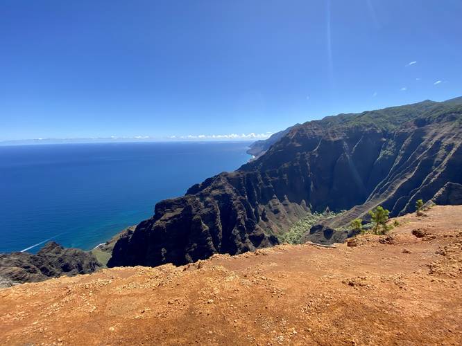 Lolo Vista of Na Pali coast (Kauai)