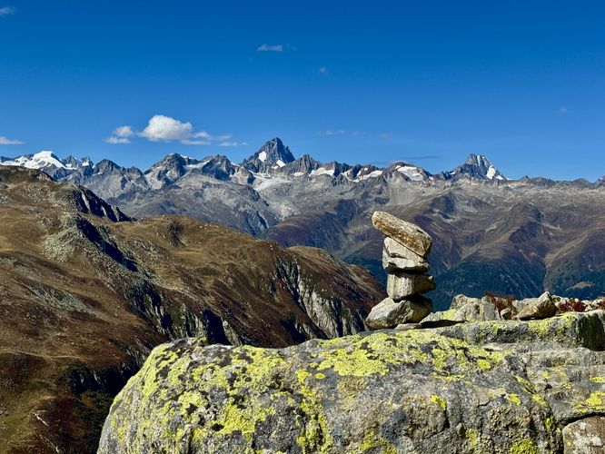 View of the Bernese Alps
