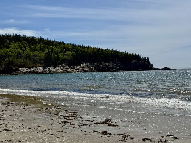 View toward Great Head at Sand Beach