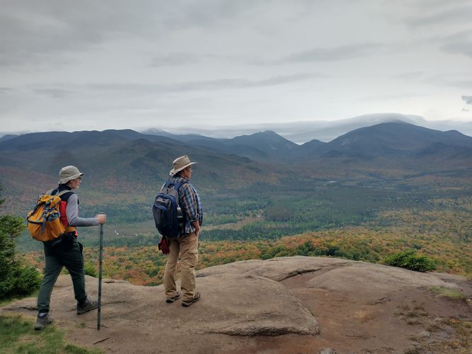 Gorgeous view of the Adirondack Mountains 