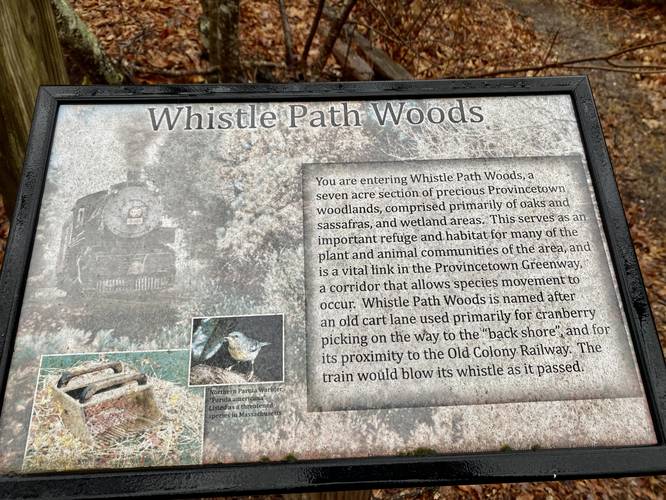 Whistle Path Woods info