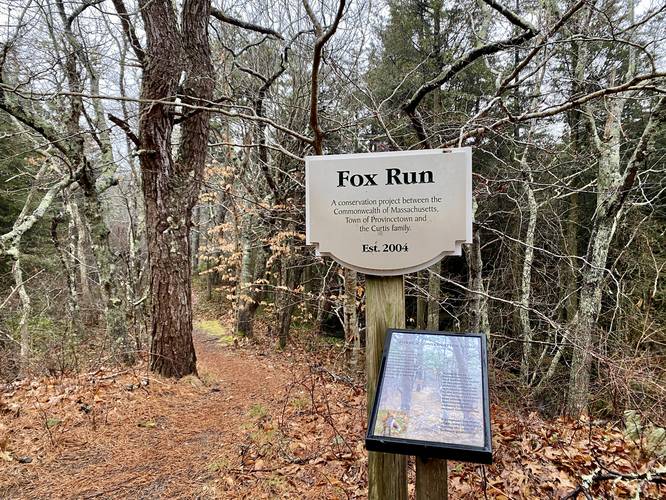 Fox Run Trail trailhead