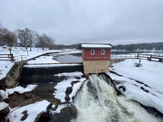 Old Forge Dam & Waterfall