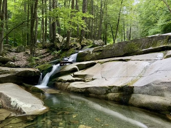Middle Old Jelly Mill Falls (long exposure)
