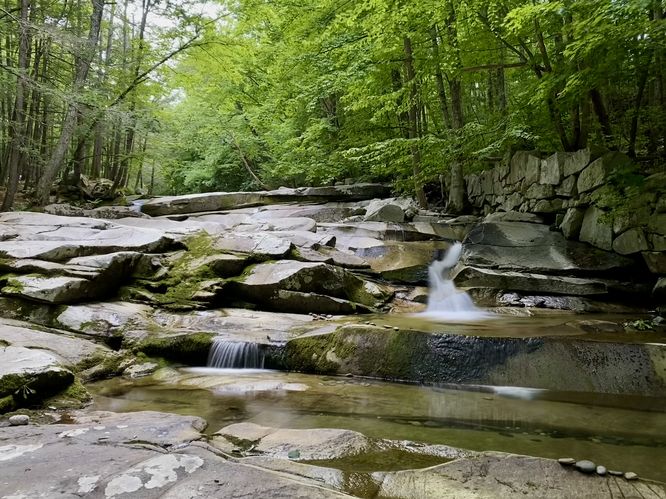 Lower Jelly Mill Falls long exposure