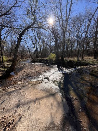Low Water crossing at Shuyler Creek