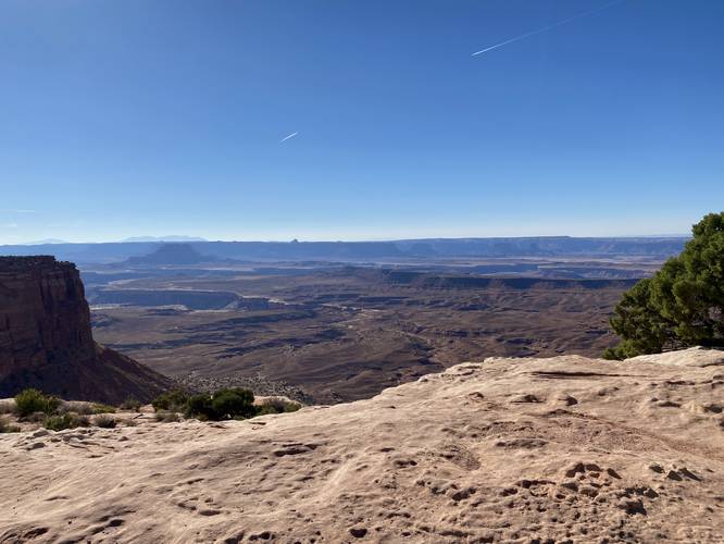 Orange Cliffs Overlook at Canyonlands National Park