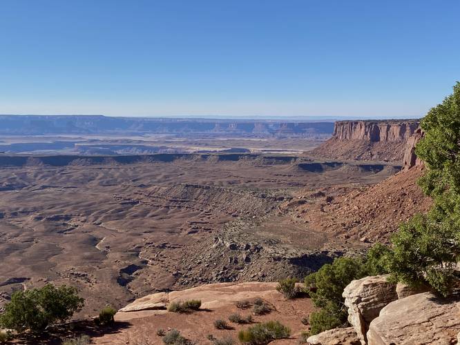 Orange Cliffs Overlook