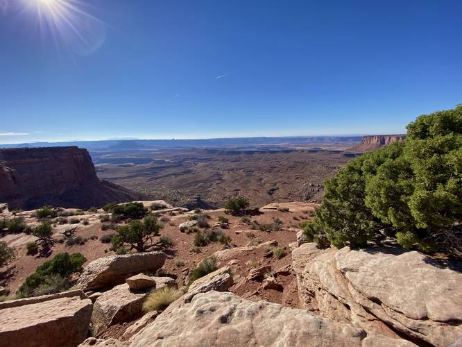 Orange Cliffs Overlook